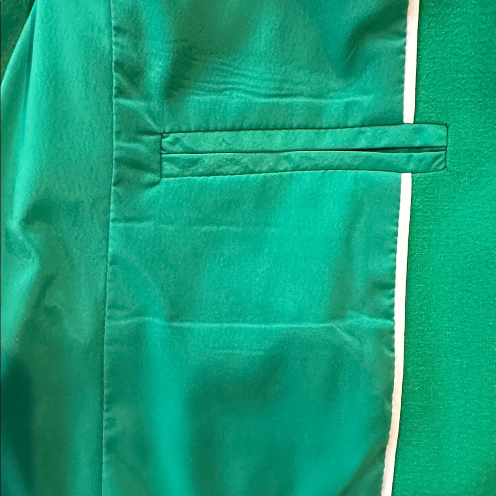 Banana Republic Green Wool Single-Button Blazer size 2 - Picture 9 of 12